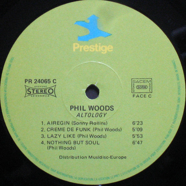 Phil Woods : Altology (2xLP, Comp)