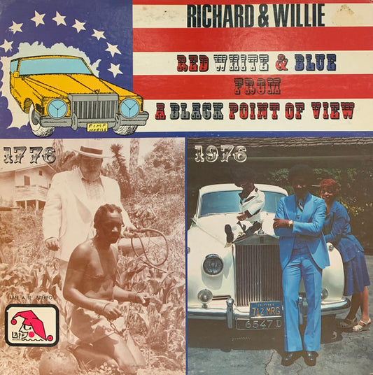 Richard & Willie : Red White And Blue From A Black Point Of View (LP)