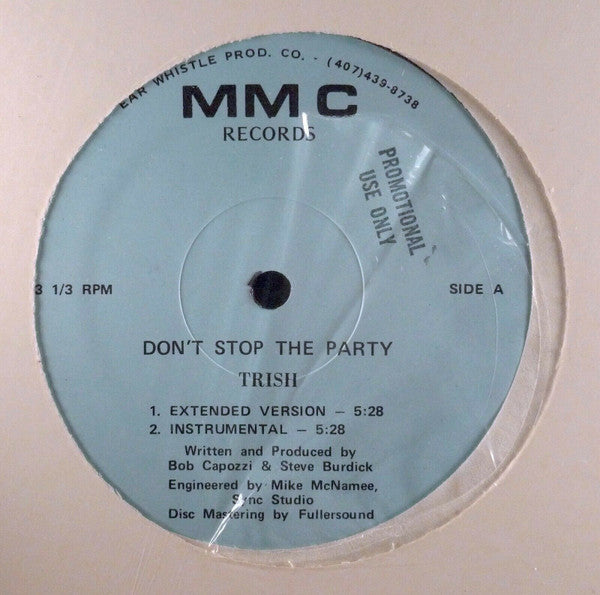 Trish : Don't Stop The Party (12")