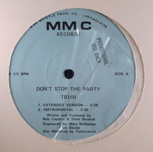 Trish : Don't Stop The Party (12")