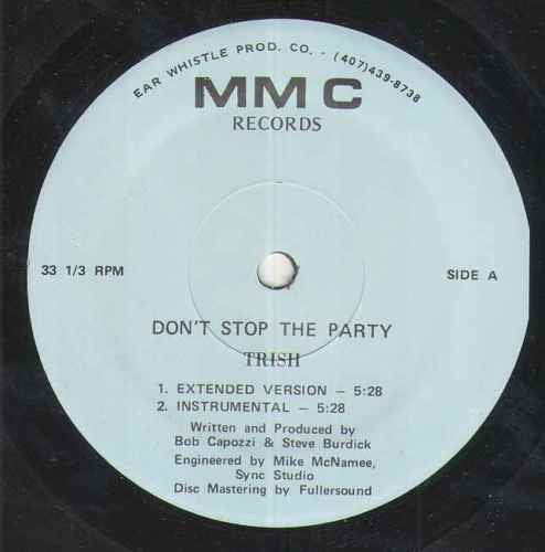Trish : Don't Stop The Party (12")