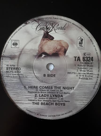 The Beach Boys : Getcha Back (12")