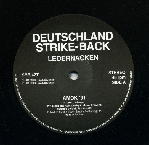 Ledernacken : Amok '91 (12")