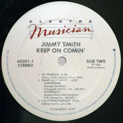 Jimmy Smith : Keep On Comin' (LP, Album)