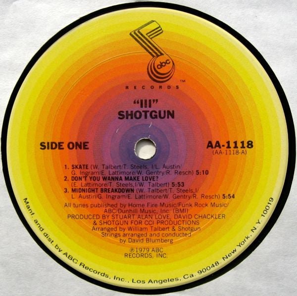 Shotgun (2) : Shotgun III (LP, Album, Ter)