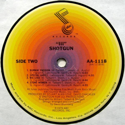Shotgun (2) : Shotgun III (LP, Album, Ter)