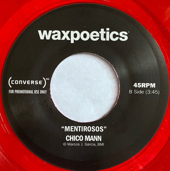 Pax Nicholas And The Nettey Family / Chico Mann : Mentirosos / Na Teef Know De Road Of Teef (7", Single, Promo, Red)
