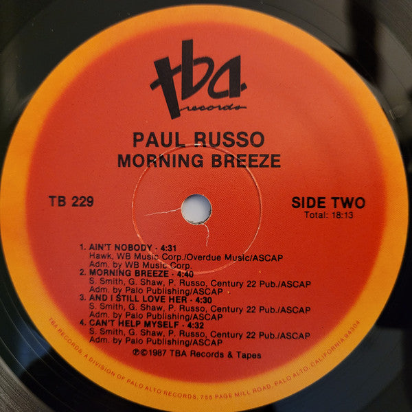 Paul Russo (5) : Morning Breeze (LP, Album)