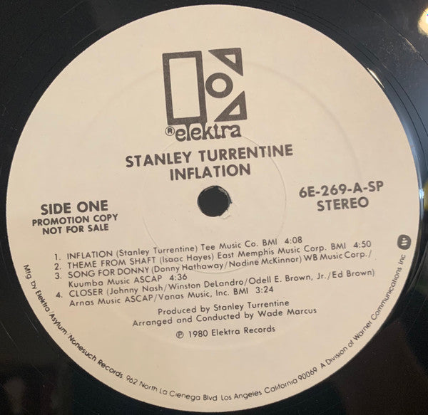 Stanley Turrentine : Inflation (LP, Promo, SP)