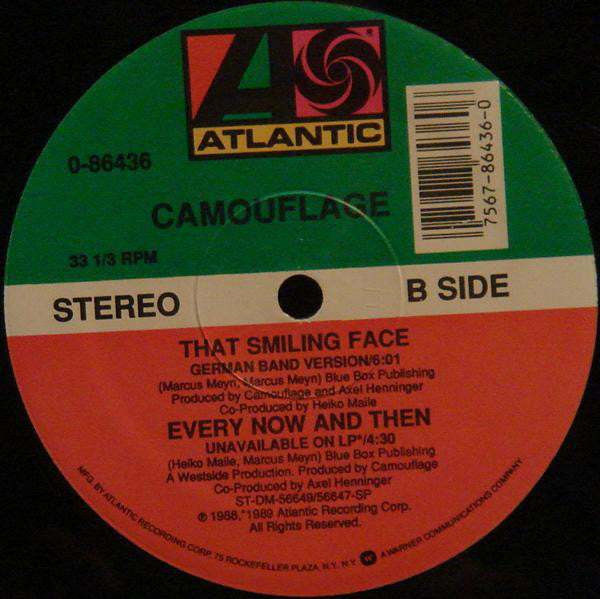 Camouflage : That Smiling Face (12", Single)