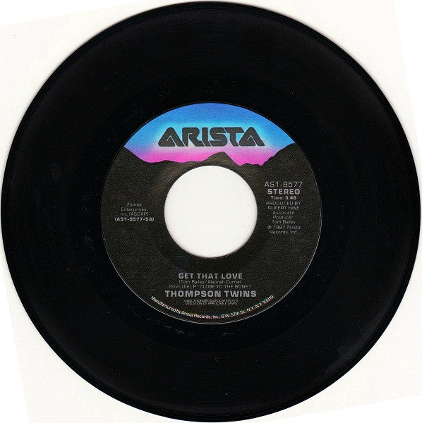 Thompson Twins : Get That Love (7", Single)
