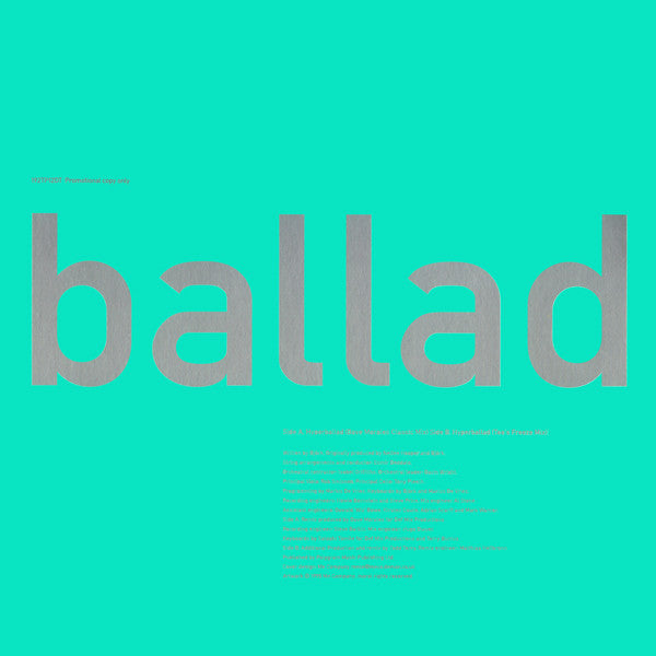 Björk : Hyperballad (Morales / T. Terry Mixes) (12", Single, Promo)