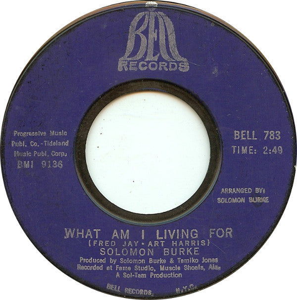 Solomon Burke : Proud Mary (7", Styrene)