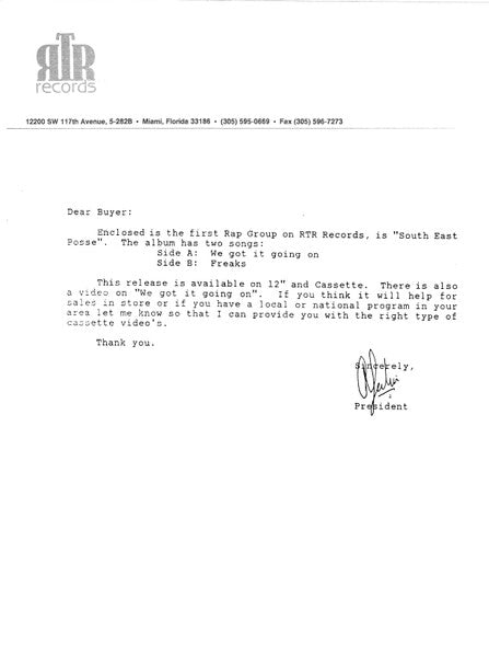 South East Posse : We Got It Going On (12")