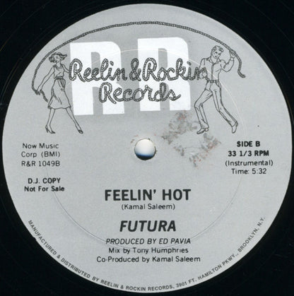Futura (4) : Feelin' Hot (12", Promo)