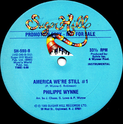 Philippe Wynne : You Ain't Going Anywhere But Gone (12", Promo)
