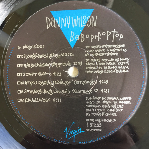 Danny Wilson (2) : Bebop Moptop (LP, Album)