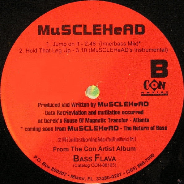 Short Baby / MuSCLEHeAD : Hold That Leg Up / Jump On It (12", Ltd)