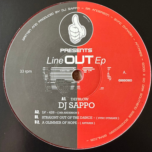 Various : LineOUT EP Vol. 2 (12", EP, Red)