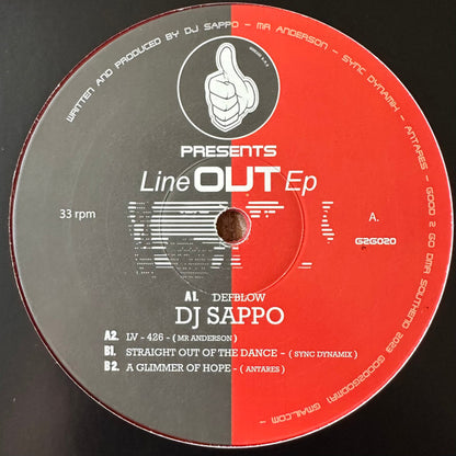 Various : LineOUT EP Vol. 2 (12", EP, Red)
