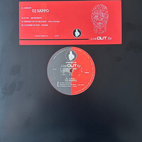 Various : LineOUT EP Vol. 2 (12", EP, Red)