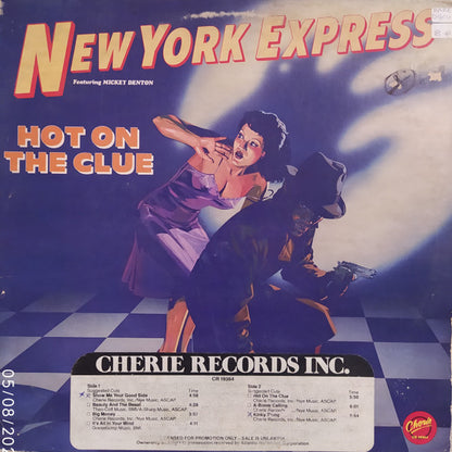 New York Express Featuring Mickey Denton : Hot On The Clue (LP, Atl)