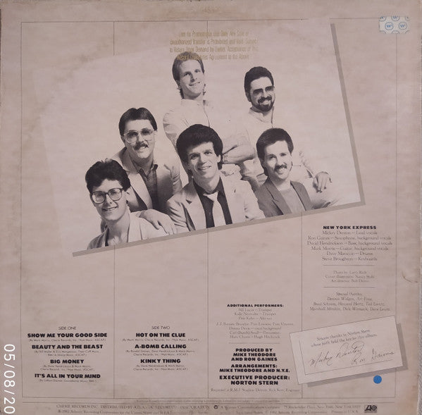 New York Express Featuring Mickey Denton : Hot On The Clue (LP, Atl)
