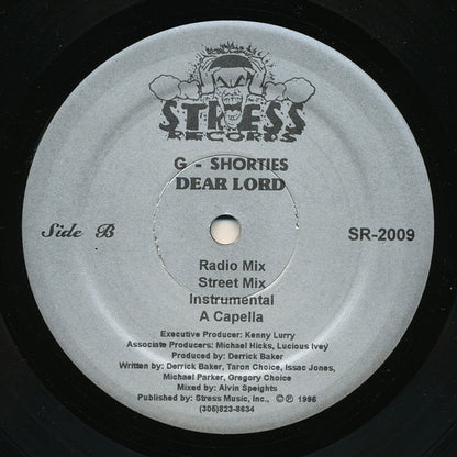 Gangsta Shorties : Southside (12", Single)