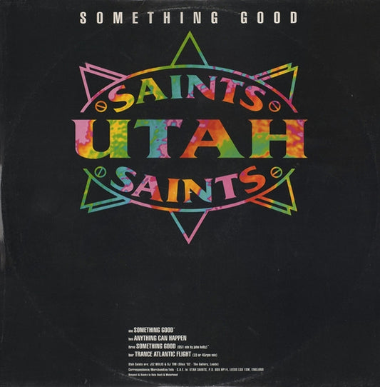 Utah Saints : Something Good (12", Single)