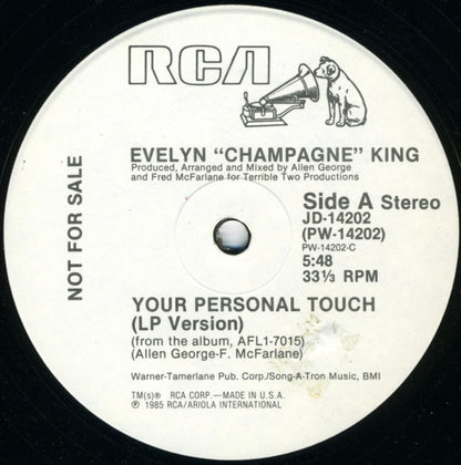 Evelyn "Champagne" King* : Your Personal Touch (12", Promo)