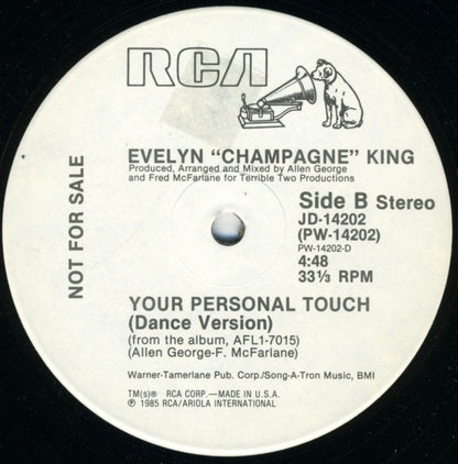 Evelyn "Champagne" King* : Your Personal Touch (12", Promo)