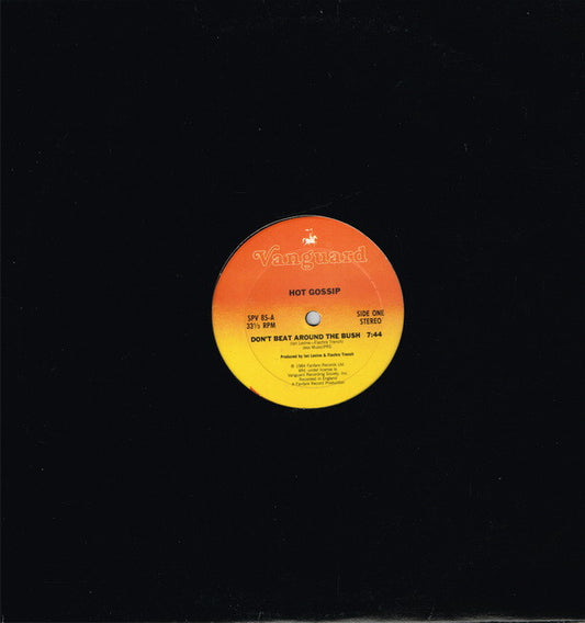 Hot Gossip : Don't Beat Around The Bush (12")