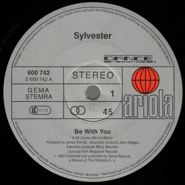 Sylvester : Be With You (12")