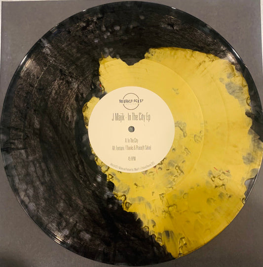 J Majik : In The City E​.​P (12", Ltd, Gol)