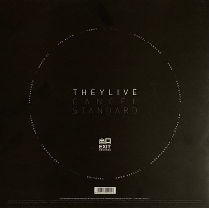 They Live (3) : Cancel Standard (LP)
