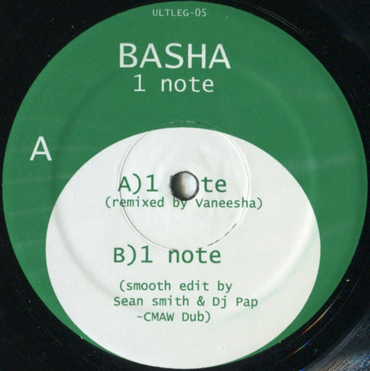 Basha (2) : 1 Note (12")