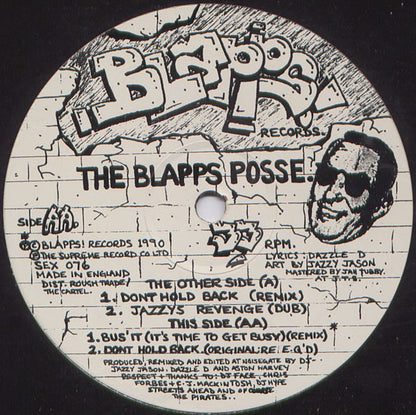 The Blapps Posse : Dont Hold Back! (Remix) (12")