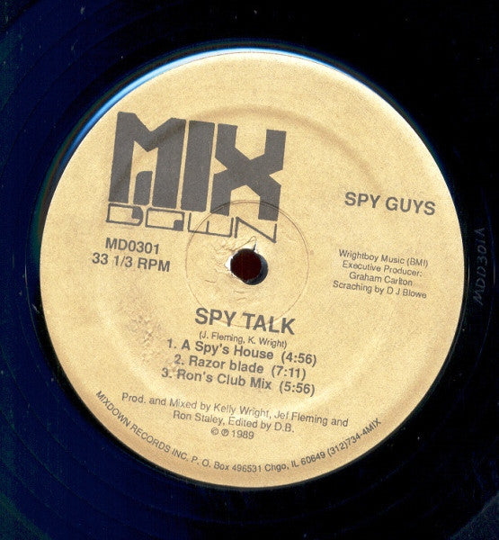 Spy Guys : Spy Talk (12", Gol)