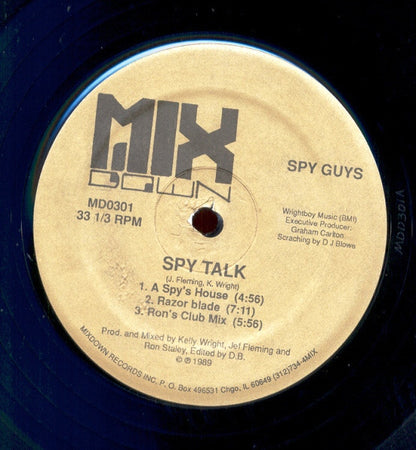 Spy Guys : Spy Talk (12", Gol)