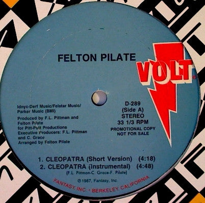 Felton C. Pilate II : Cleopatra (12", Promo)