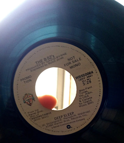 The B-52's : Deep Sleep (7", Mono, Promo)
