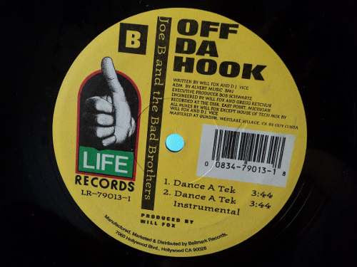Joe B And The Bad Brothers : Off Da Hook (12")