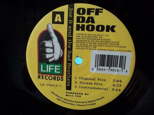 Joe B And The Bad Brothers : Off Da Hook (12")