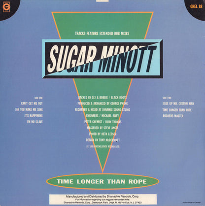 Sugar Minott : Time Longer Than Rope (LP, Album)
