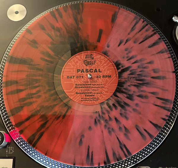 Pascal : Nosebleed / Future (12", S/Edition, Pin)