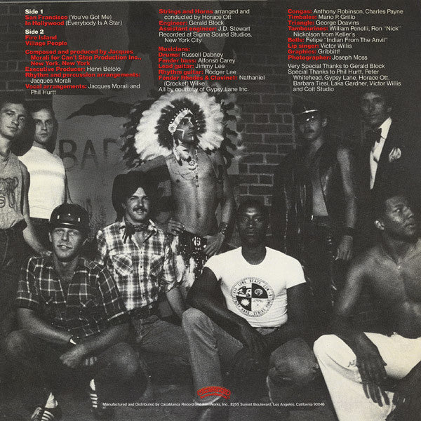 Village People : Village People (LP, Album, San)