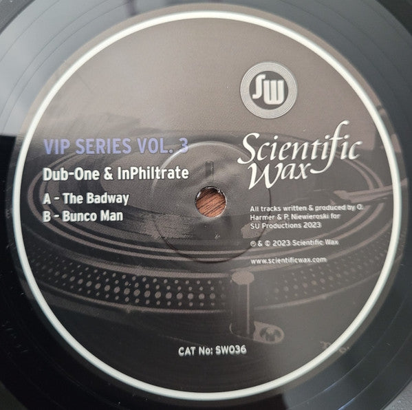 Dub One & Inphiltrate : VIP Series Vol. 3 (10", Ltd)