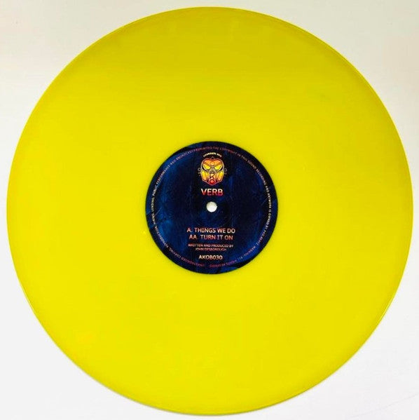 Verb (6) : Things We Do / Turn It On (12", Yel)