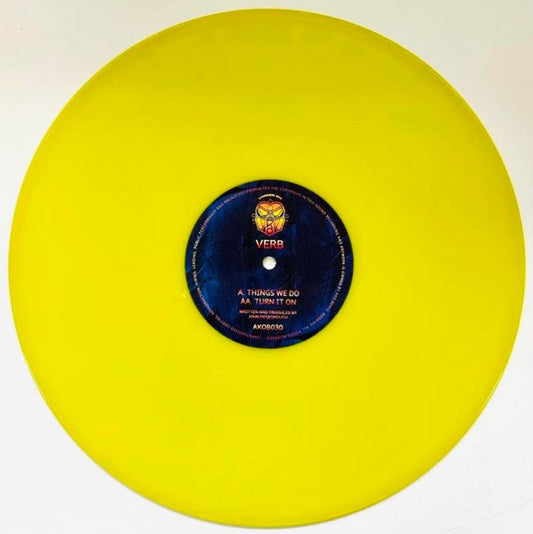 Verb (6) : Things We Do / Turn It On (12", Yel)