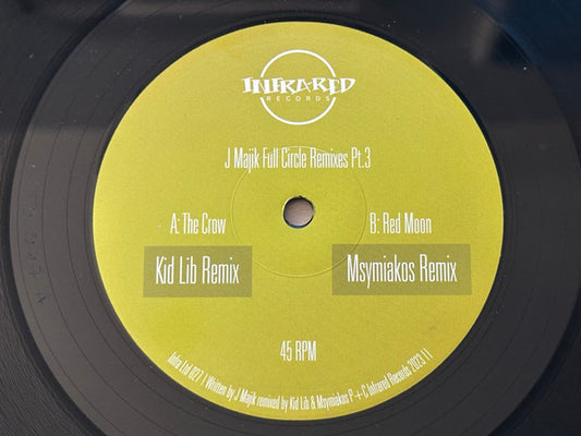 J Majik : Full Circle Remixes Pt.3 (12", Ltd)